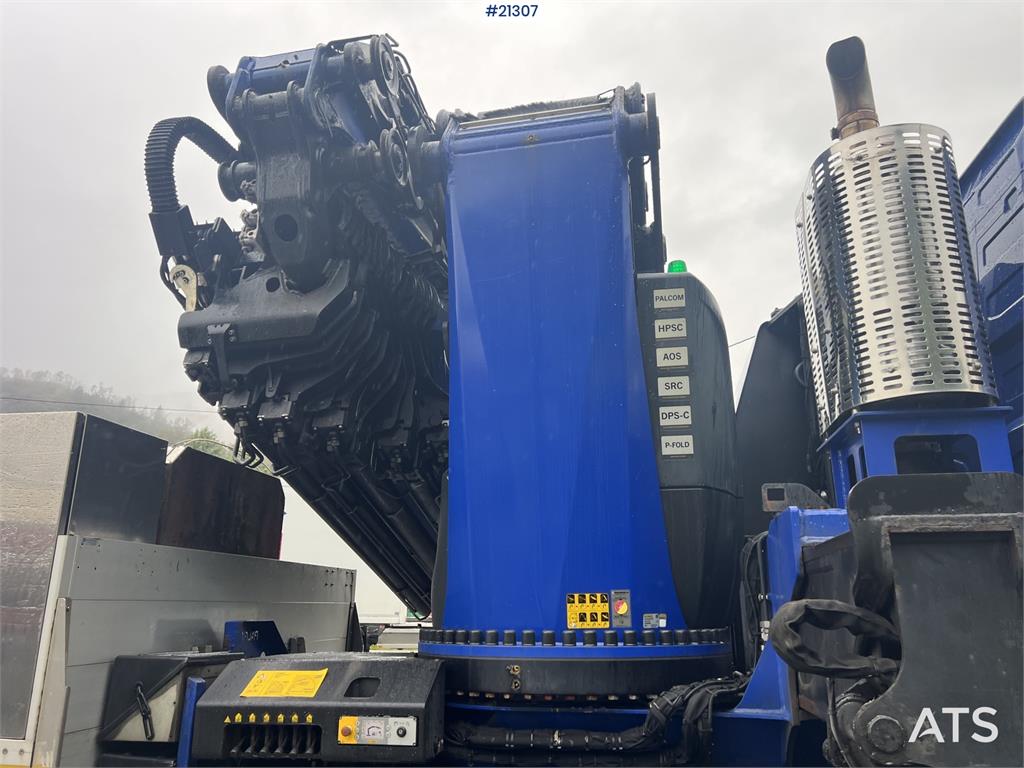 Volvo FH 8x4 crane truck w/ 2017 165 t/m palfinger crane