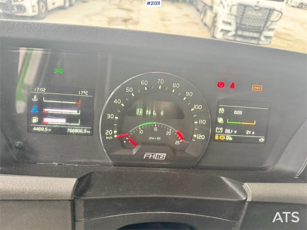 Volvo FH16 750 6x2 Hook truck.