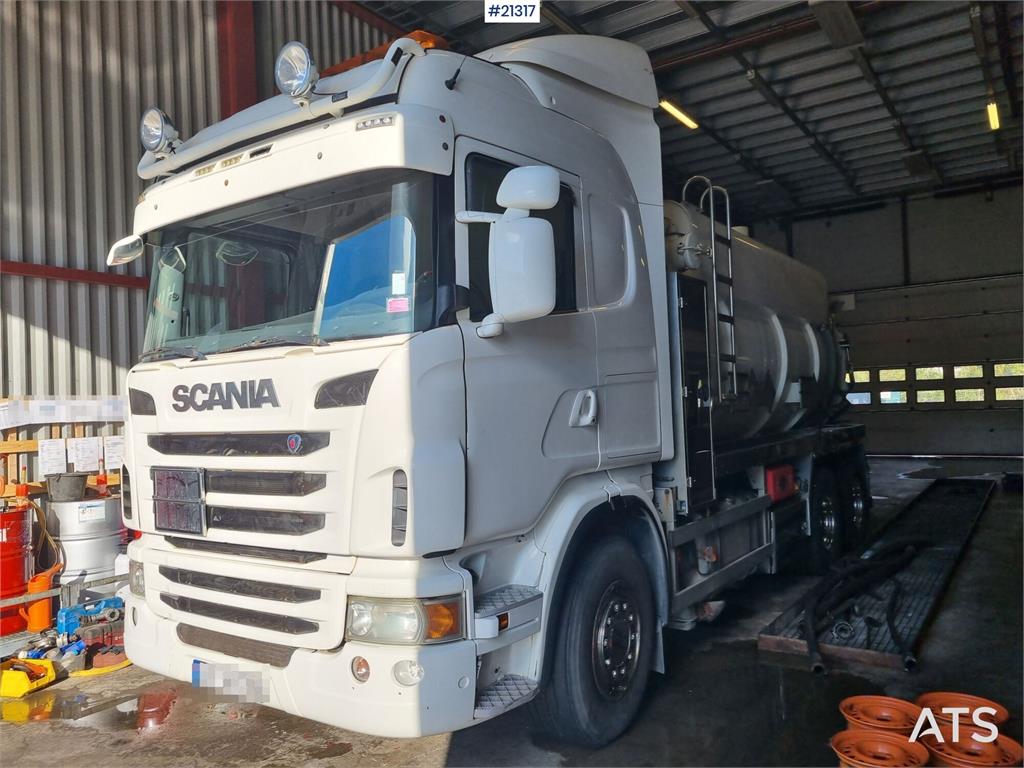 Scania G480 6x2 Mud truck with Interconsult body. ADR App