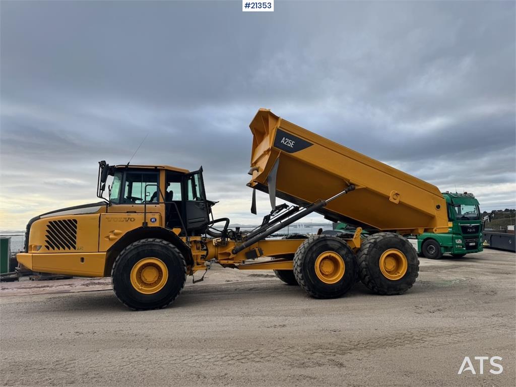 Volvo A25E Dump Truck.