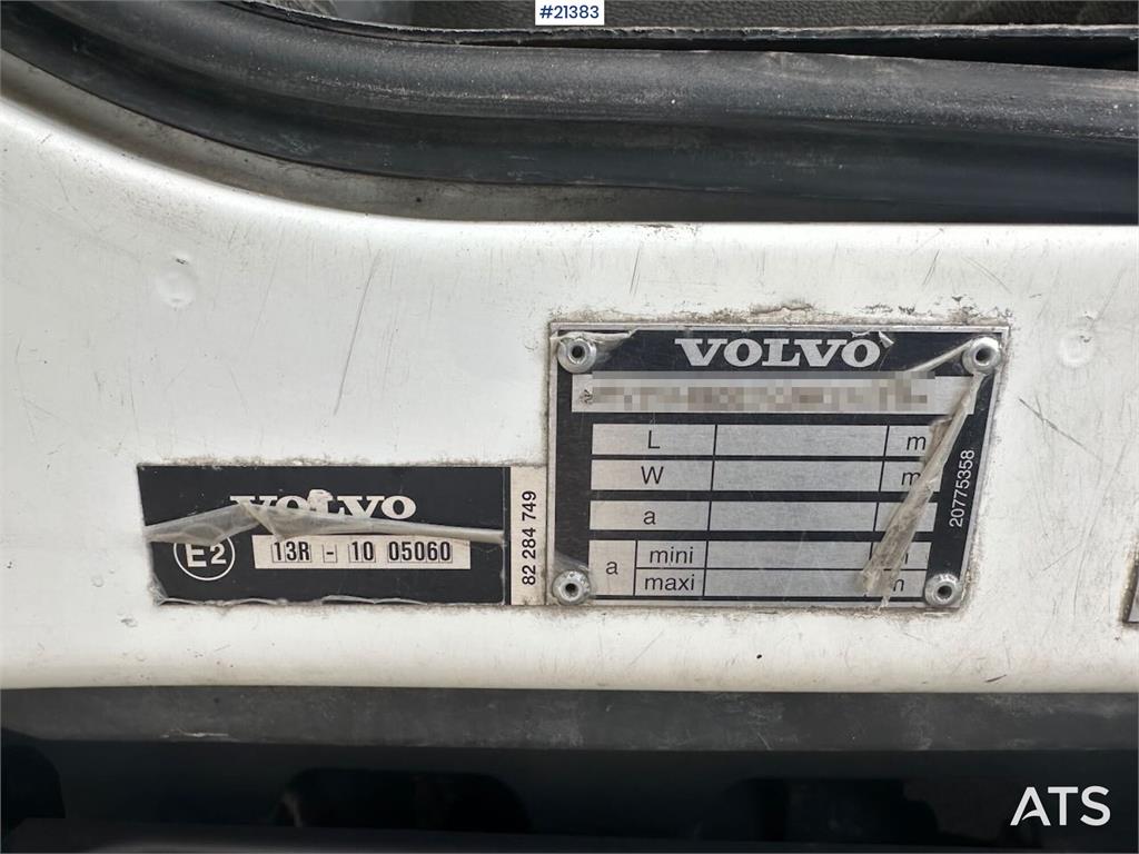 Volvo FE 6x2 compactor truck w/ NTM body and low mileage