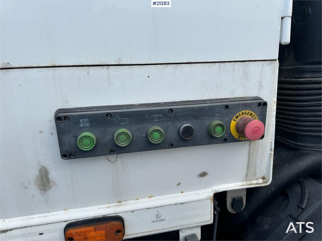 Volvo FE 6x2 compactor truck w/ NTM body and low mileage