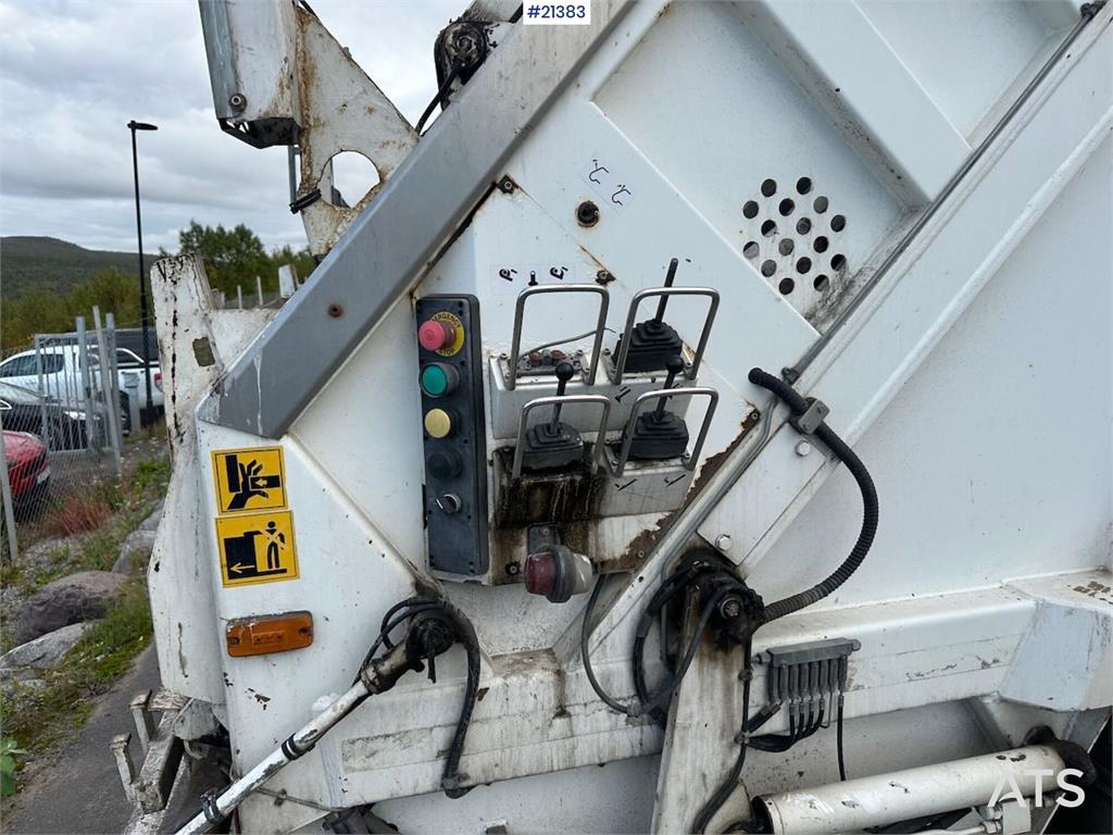 Volvo FE 6x2 compactor truck w/ NTM body and low mileage