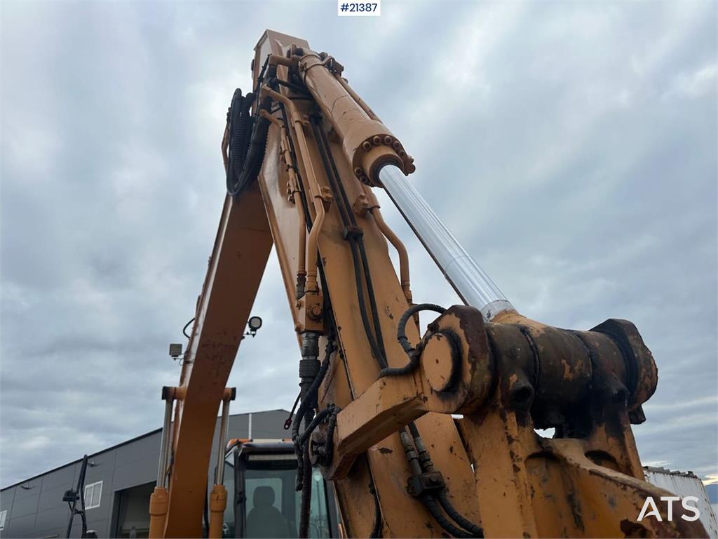 CASE CX130B excavator w/rototilt and two buckets. WATCH