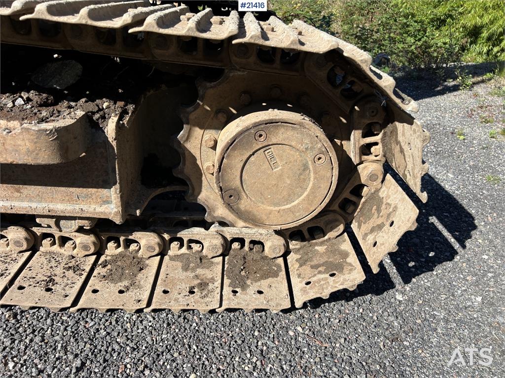 Komatsu PC78us Excavator w/ Rototilt, sanding bucket, narr
