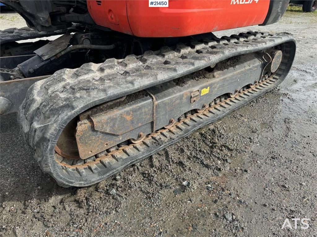 Kubota KX057-4 Tracked excavator w/ sanding bucket and ro