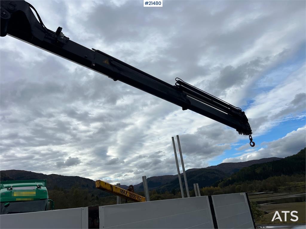 Volvo FM460 6x2 Crane Truck w/ 26t/m HMF crane