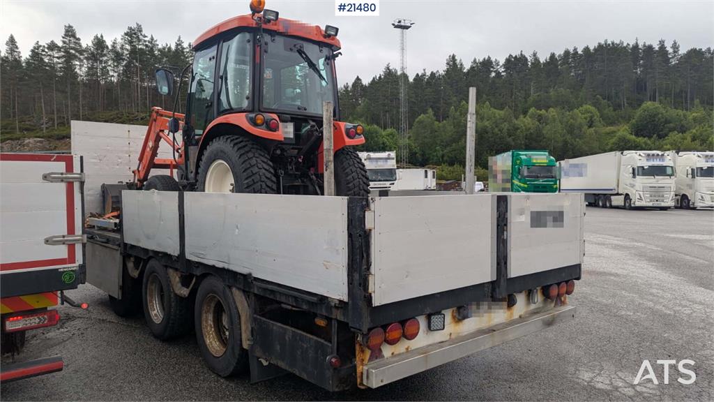 Volvo FM460 6x2 Crane Truck w/ 26t/m HMF crane