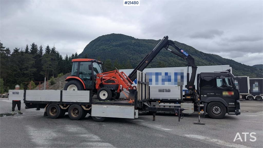 Volvo FM460 6x2 Crane Truck w/ 26t/m HMF crane