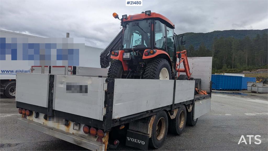 Volvo FM460 6x2 Crane Truck w/ 26t/m HMF crane