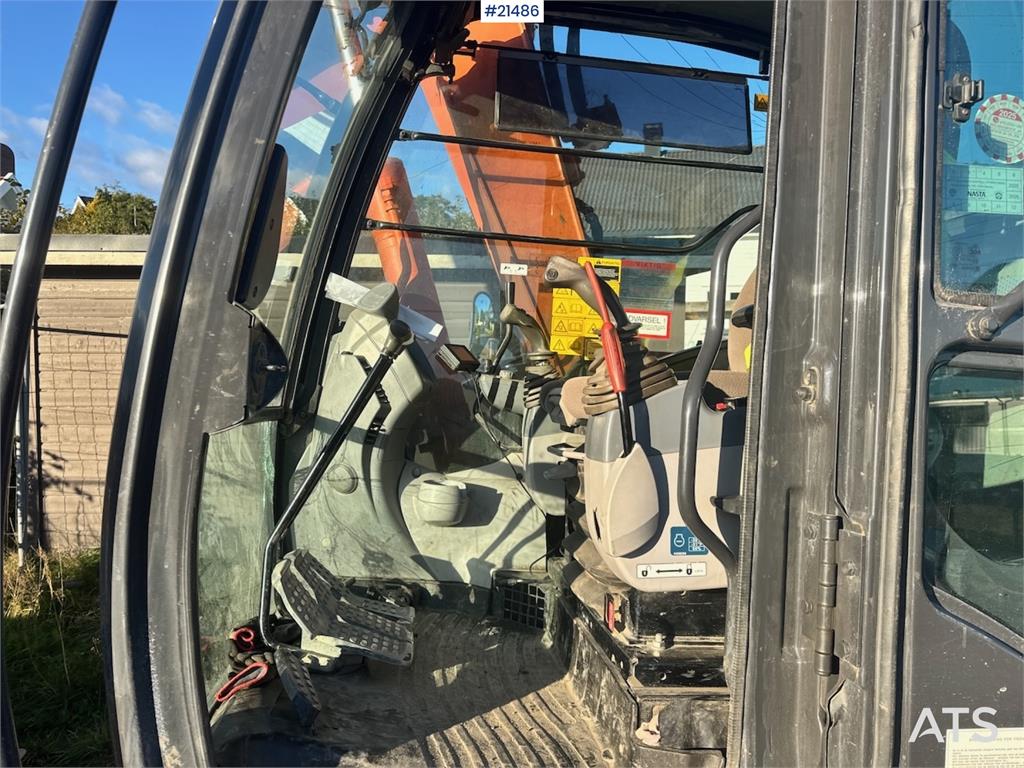 Hitachi ZX85US-5A w/ Rototilt and 2 buckets.