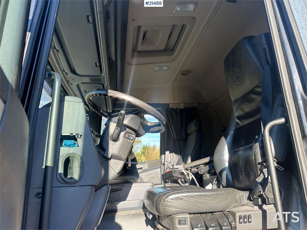 Scania G480 6x4 snow rigged tipper truck w/ two sets of t