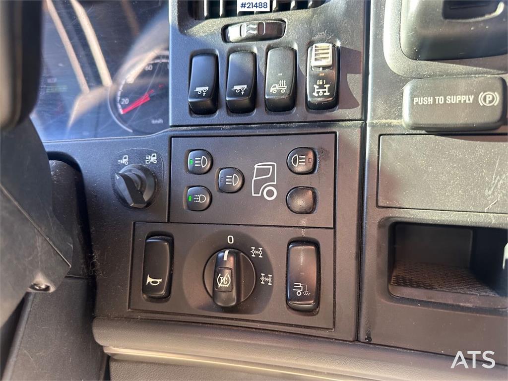 Scania G480 6x4 snow rigged tipper truck w/ two sets of t