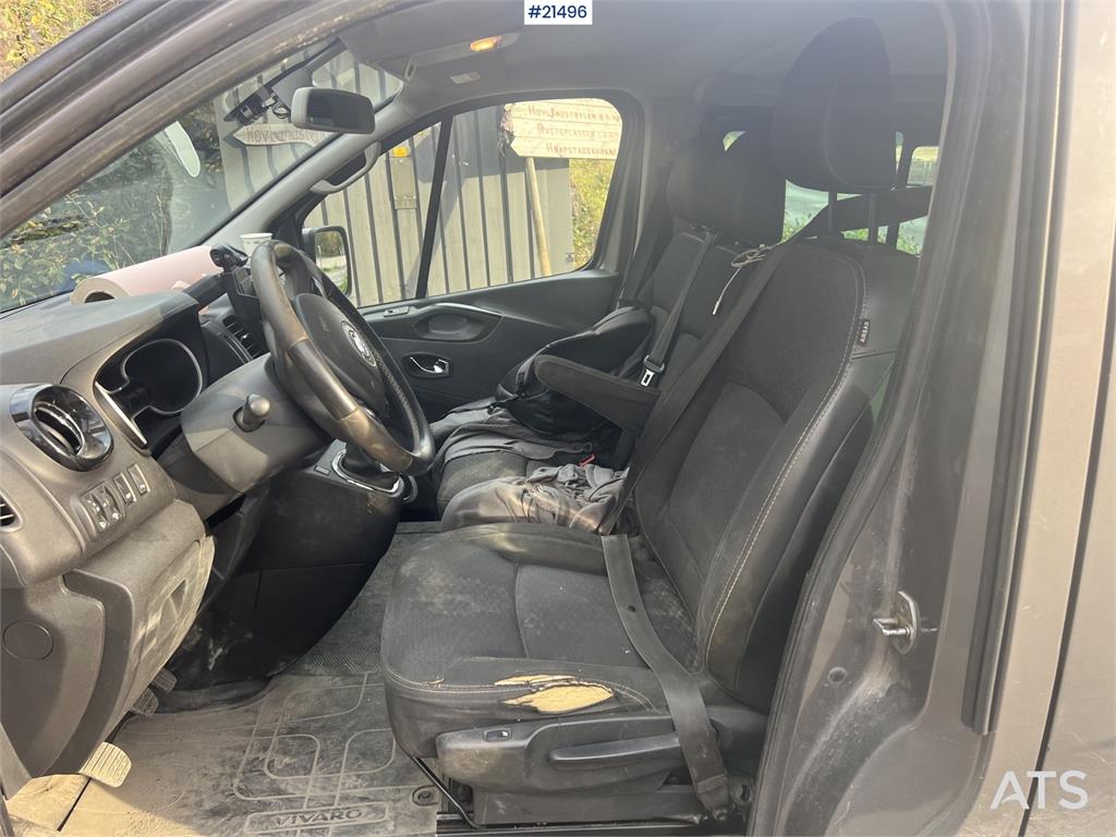 Opel Vivaro w/ seating for 9