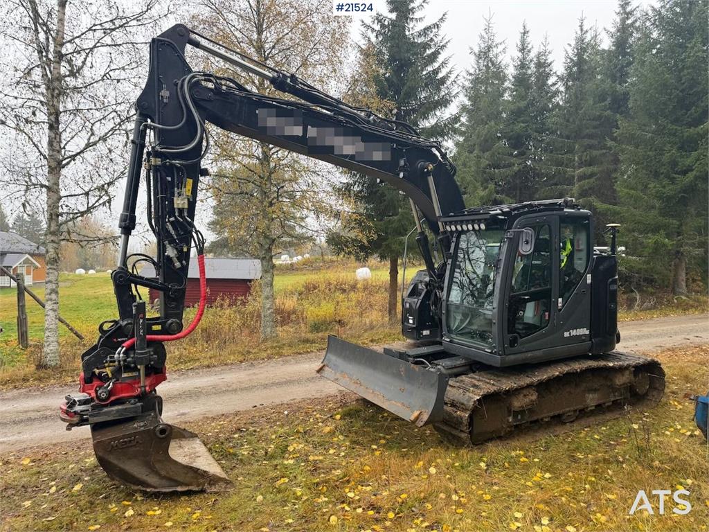 Kobelco SK140SRLC Tracked excavator w/ Machine control, ti