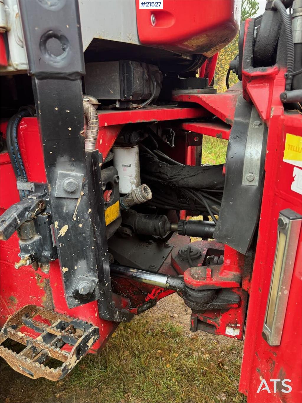 Huddig 1260B Backhoe w/ Huddig 2000 lift, tilt and sandin