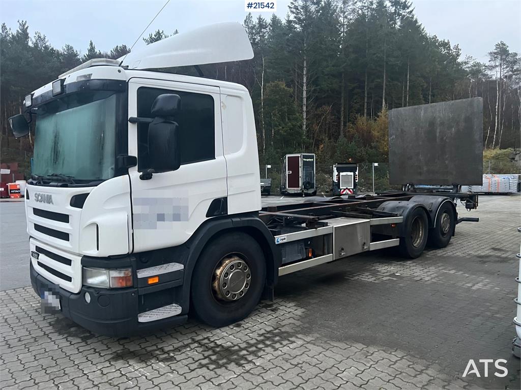 Scania P420 6x2 chassis w/ lift repair object