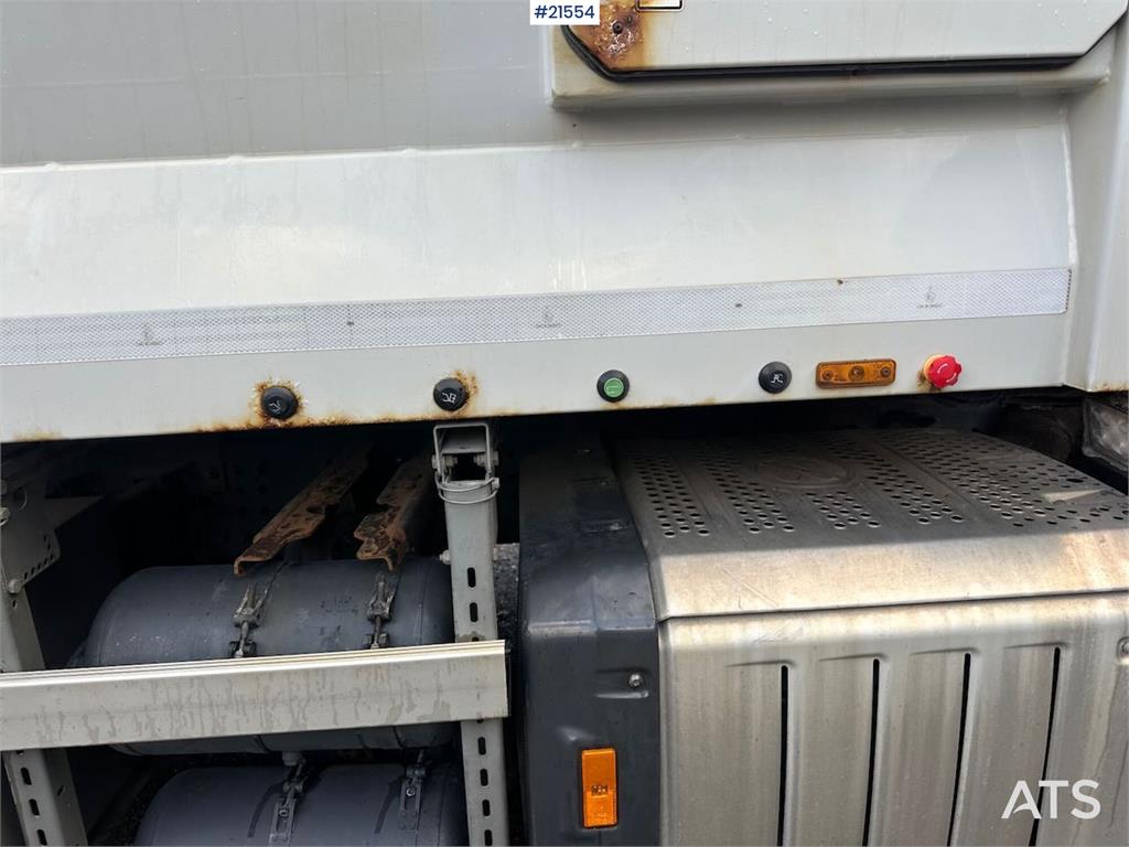 Mercedes-Benz Actros 2543 6x2 2-chamber compactor truck w/ JOAB