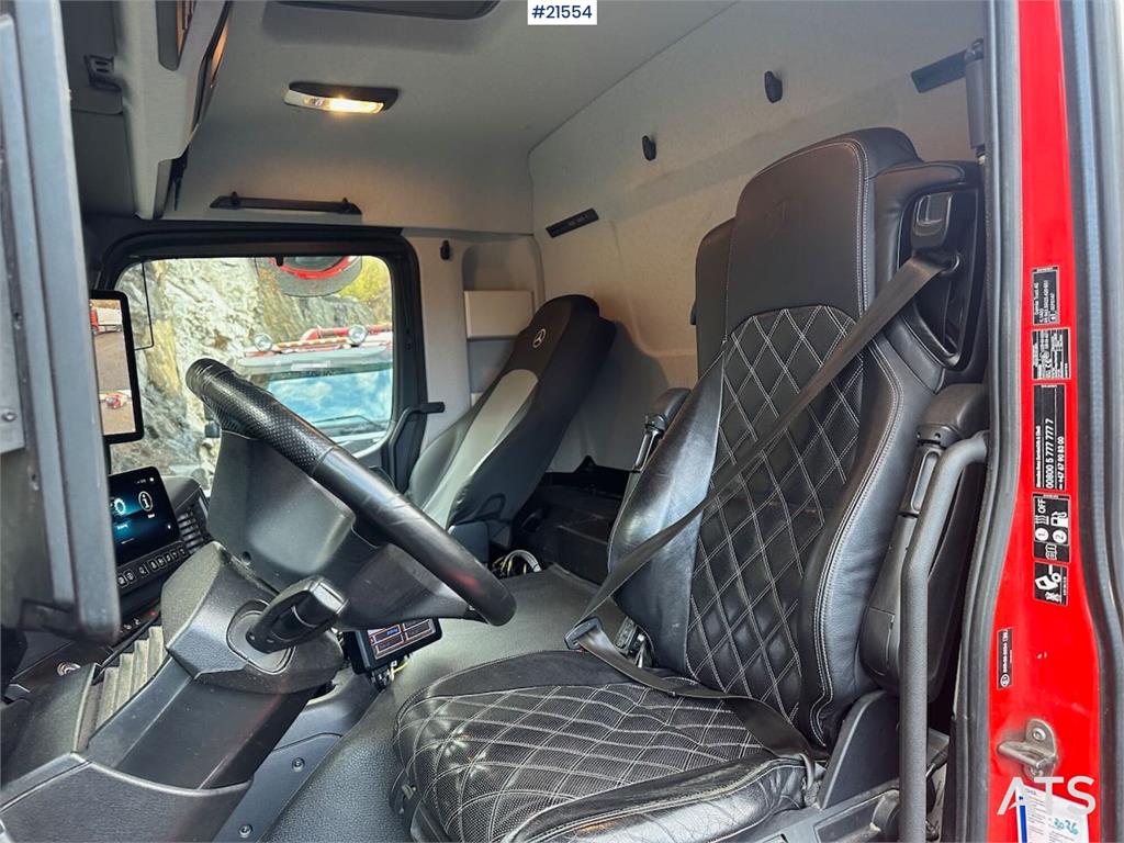Mercedes-Benz Actros 2543 6x2 2-chamber compactor truck w/ JOAB