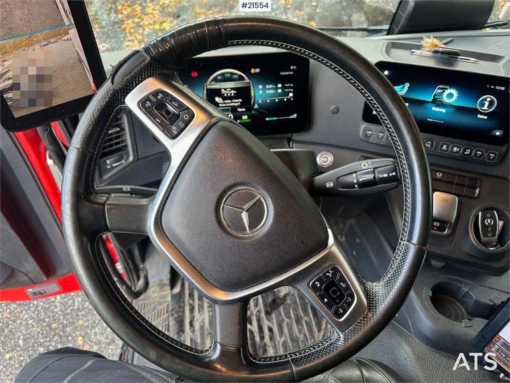 Mercedes-Benz Actros 2543 6x2 2-chamber compactor truck w/ JOAB
