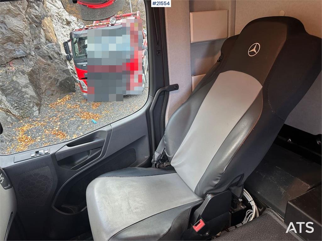 Mercedes-Benz Actros 2543 6x2 2-chamber compactor truck w/ JOAB