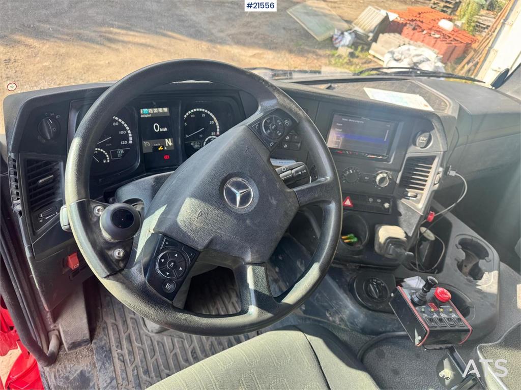 Mercedes-Benz Atego 1530 Box Truck w/ Full Side Opening. 185,000