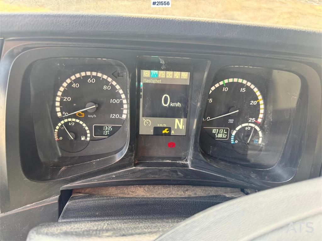 Mercedes-Benz Atego 1530 Box Truck w/ Full Side Opening. 185,000