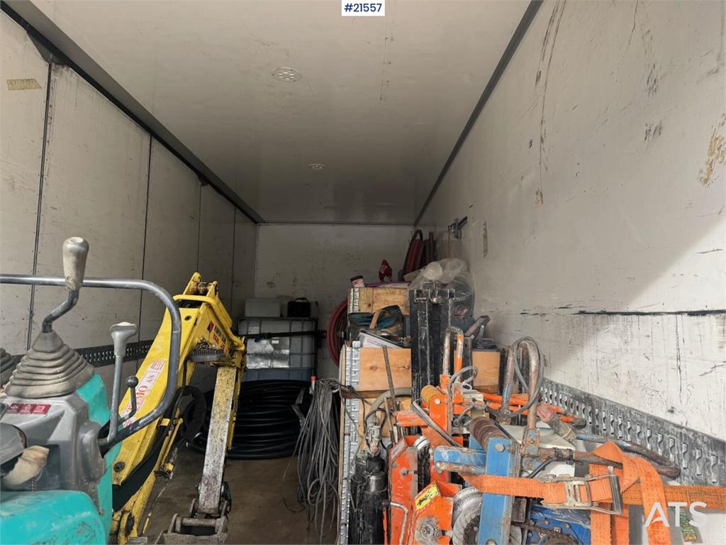 Mercedes-Benz Actros 1832 4x2 Box truck w/ full side opening and