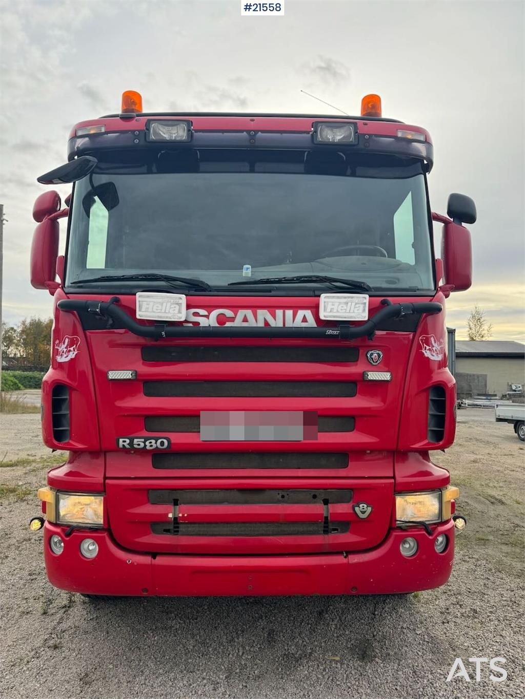 Scania R580 6x4 Tipper truck.