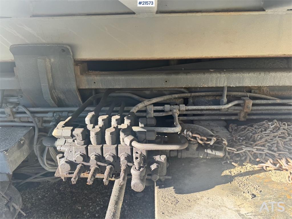 Scania 124G 6x2 Hook truck.