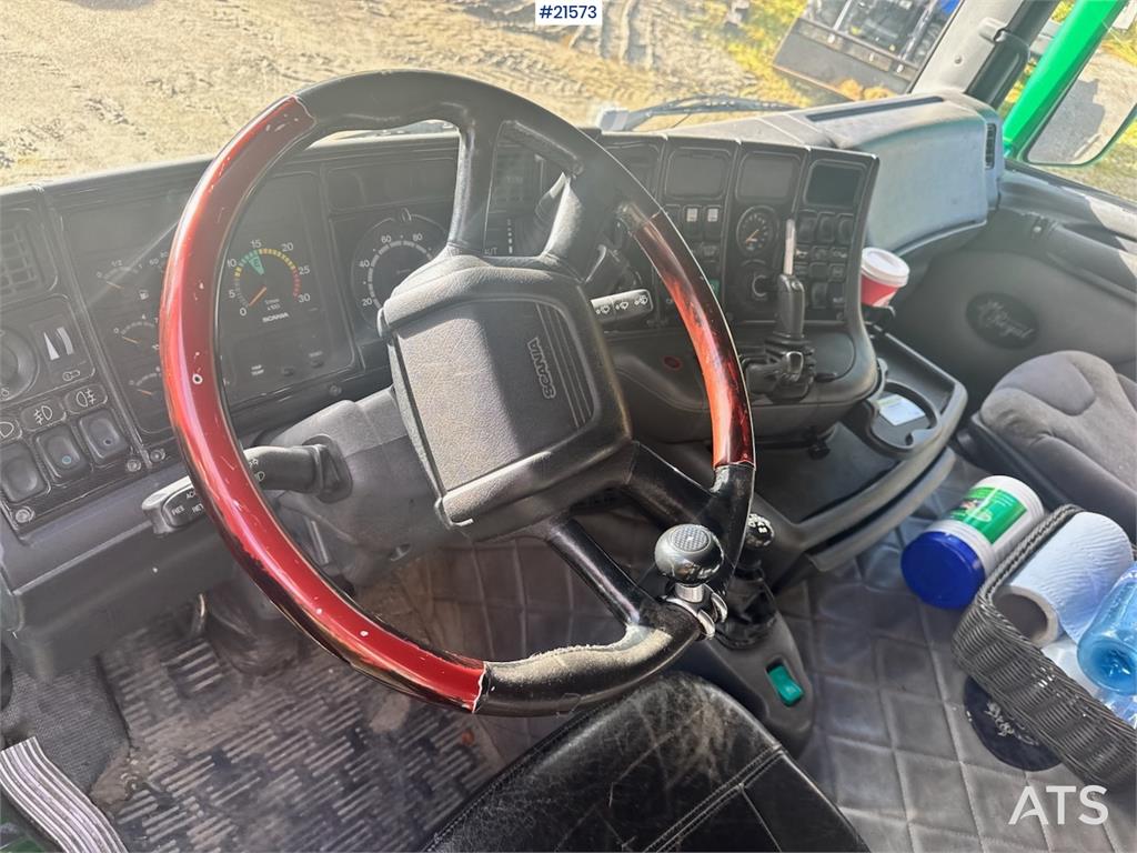 Scania 124G 6x2 Hook truck.