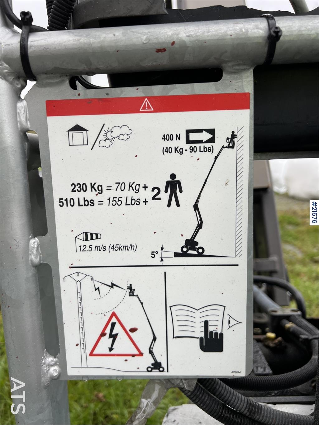 Manitou 200 ATJ Telehandler
