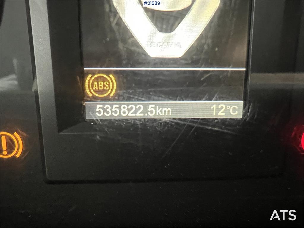 Scania R500 6x2 box truck w/ 2 temp refrigerator/freezer