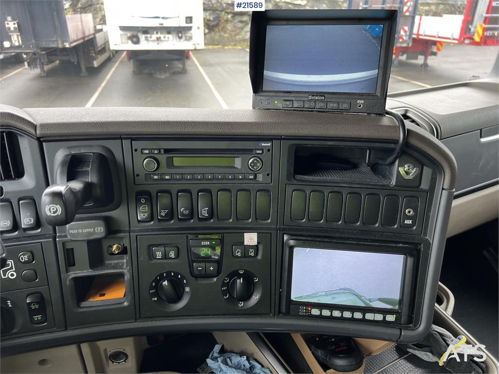 Scania R500 6x2 box truck w/ 2 temp refrigerator/freezer