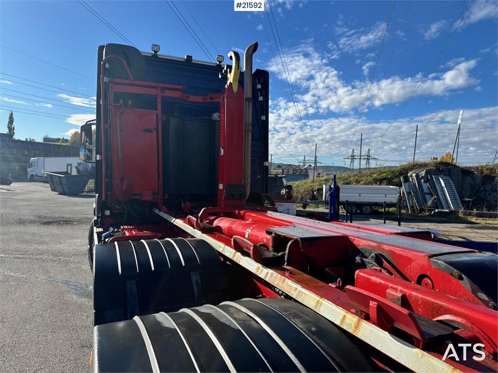 Volvo FMX540 8x4 Hook Truck.