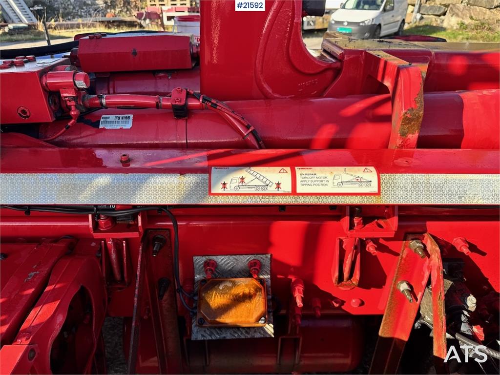 Volvo FMX540 8x4 Hook Truck.