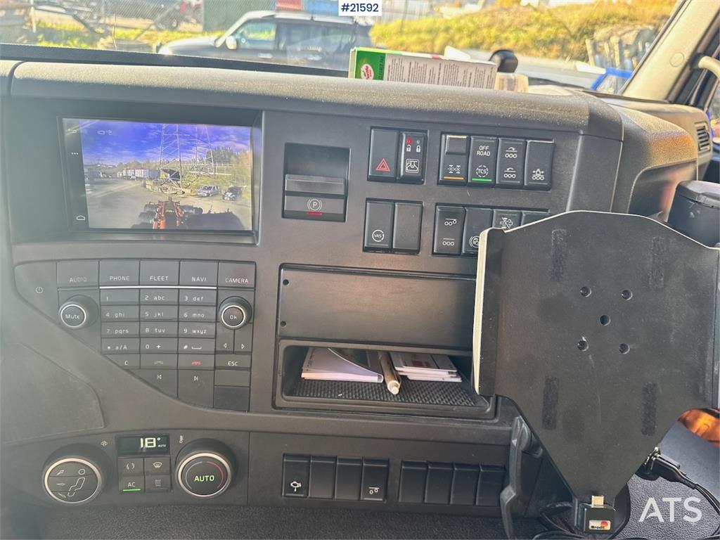Volvo FMX540 8x4 Hook Truck.