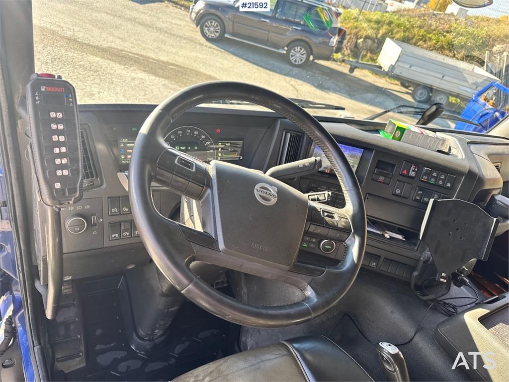 Volvo FMX540 8x4 Hook Truck.