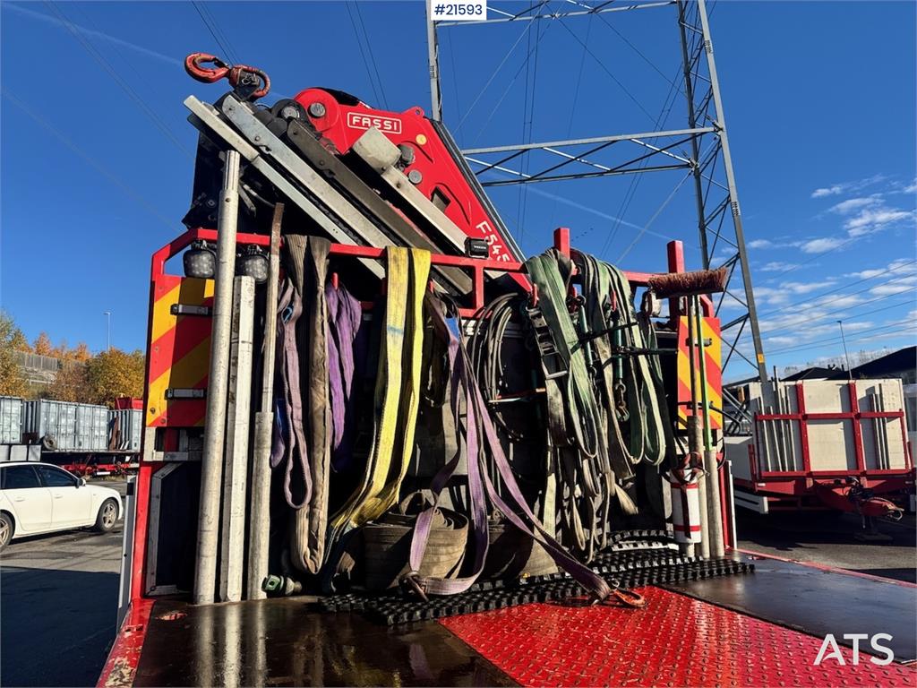 Volvo FH540 Combi truck w/ 54 t/m Fassi crane w/ Jib and