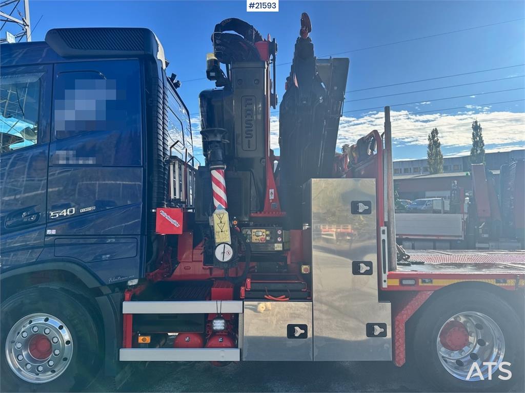 Volvo FH540 Combi truck w/ 54 t/m Fassi crane w/ Jib and