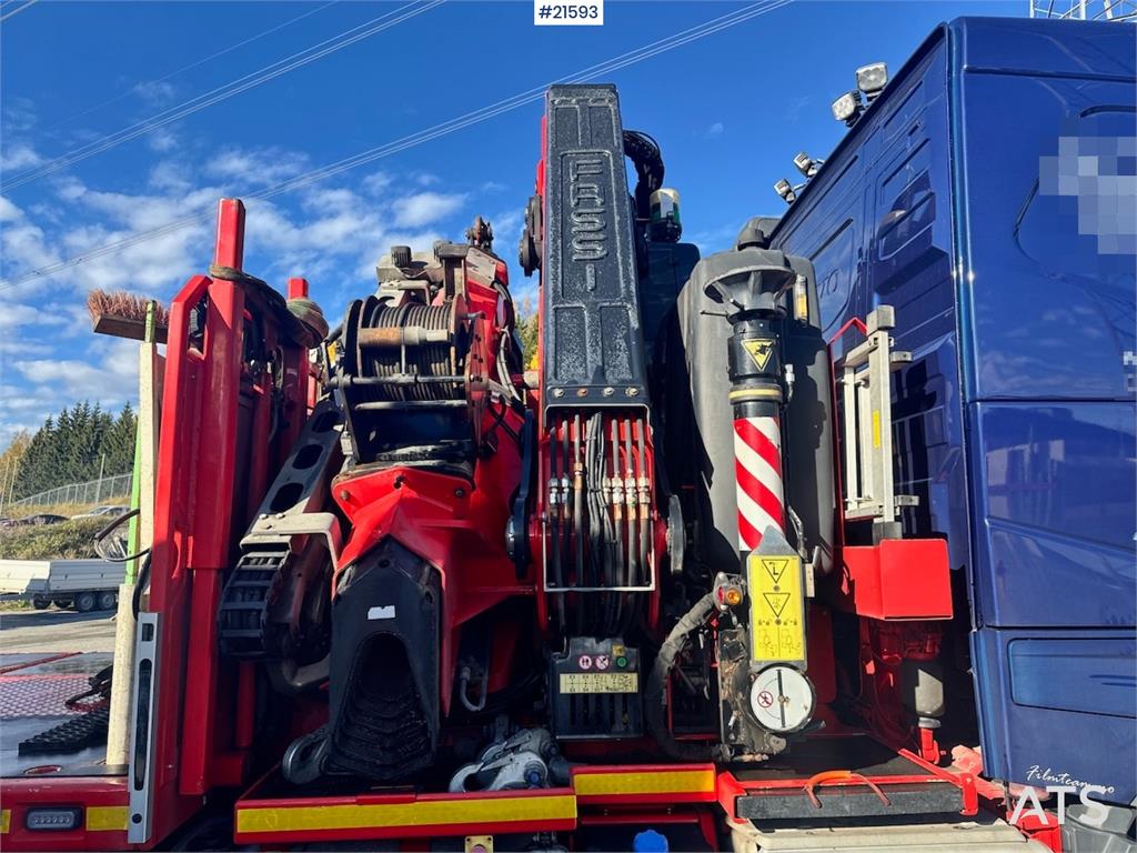 Volvo FH540 Combi truck w/ 54 t/m Fassi crane w/ Jib and