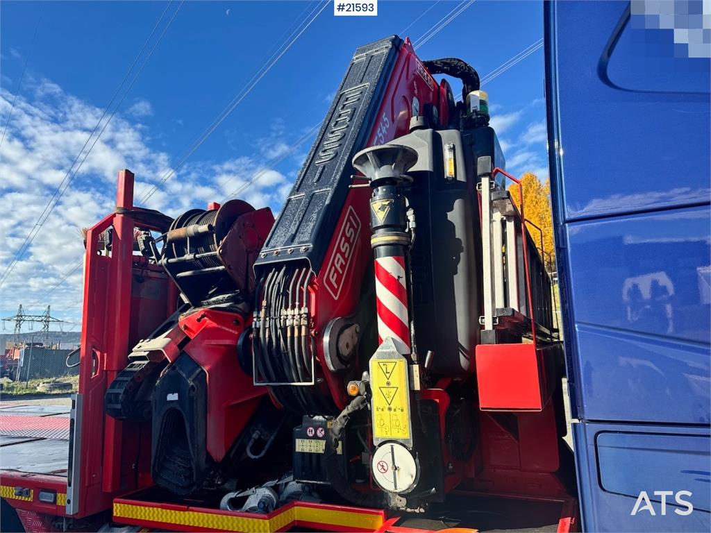 Volvo FH540 Combi truck w/ 54 t/m Fassi crane w/ Jib and