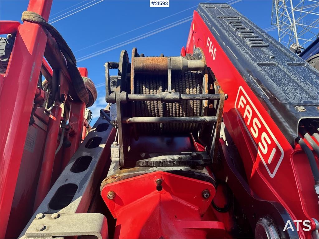 Volvo FH540 Combi truck w/ 54 t/m Fassi crane w/ Jib and