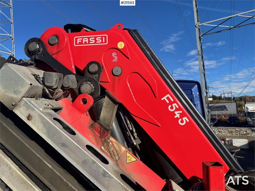 Volvo FH540 Combi truck w/ 54 t/m Fassi crane w/ Jib and