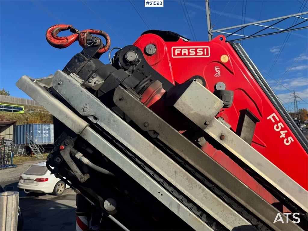 Volvo FH540 Combi truck w/ 54 t/m Fassi crane w/ Jib and
