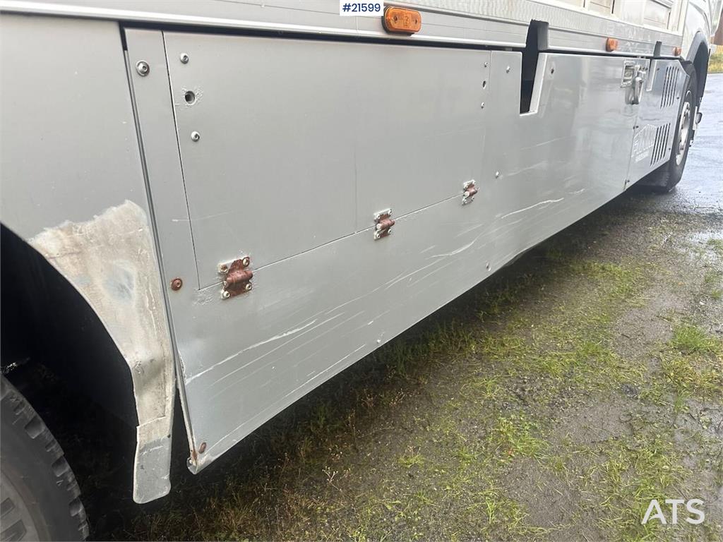 Volvo 540 8x4 livestock truck w/ Finkl body, onspot and