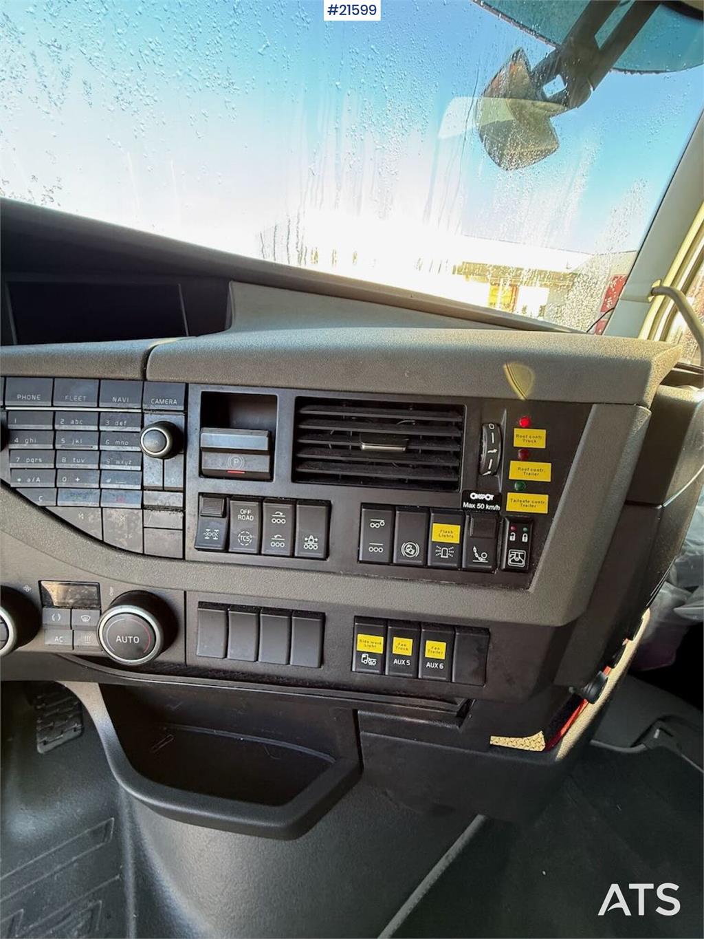 Volvo 540 8x4 livestock truck w/ Finkl body, onspot and