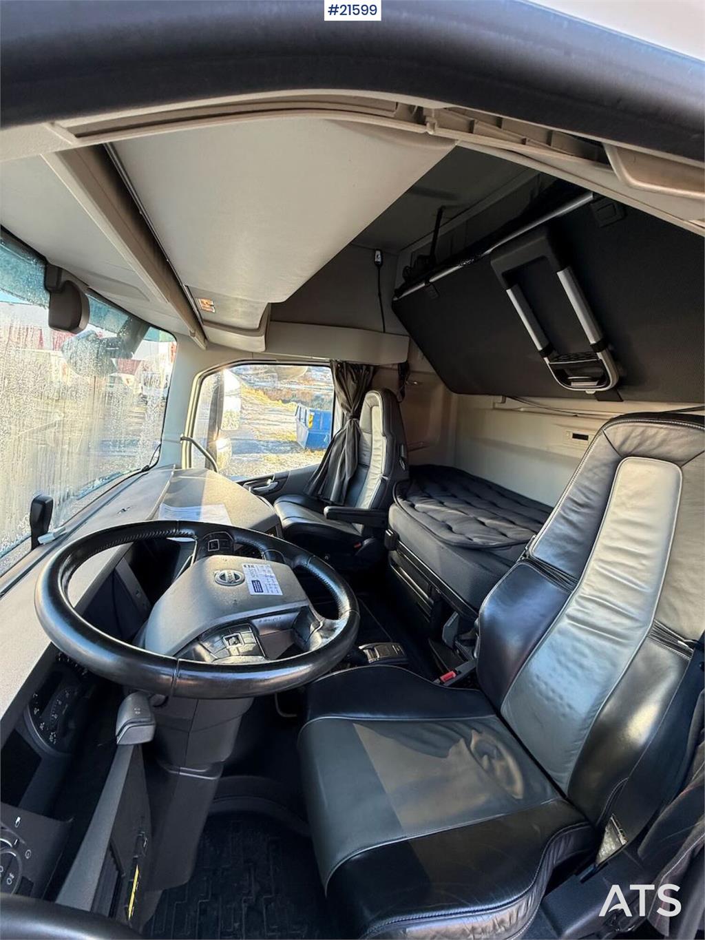 Volvo 540 8x4 livestock truck w/ Finkl body, onspot and