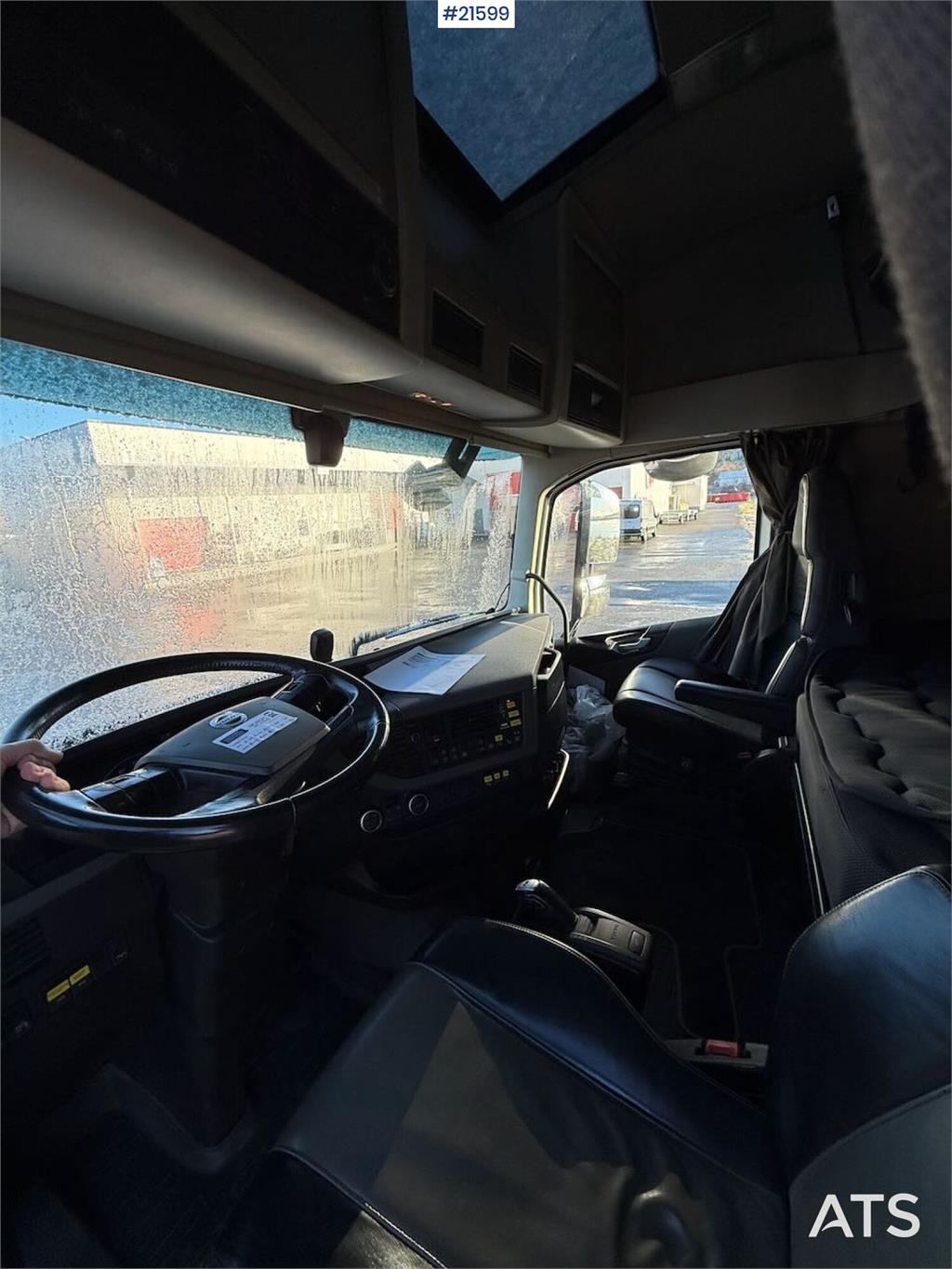 Volvo 540 8x4 livestock truck w/ Finkl body, onspot and