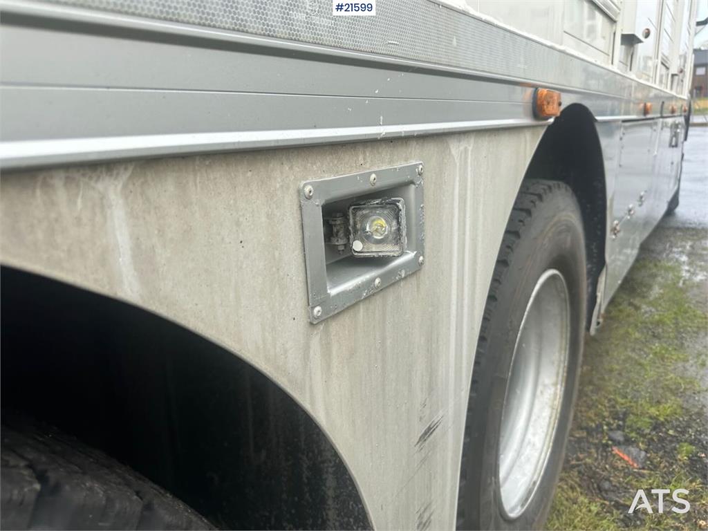 Volvo 540 8x4 livestock truck w/ Finkl body, onspot and